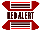 RED ALERT: All unused displays show this or similar full screen icons